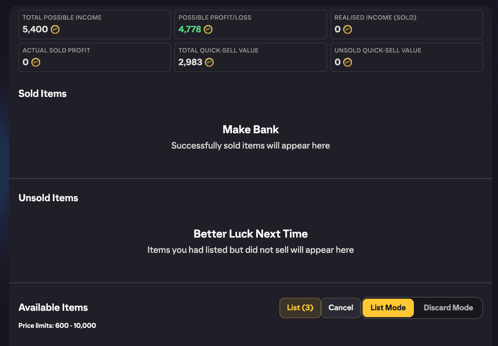 Bulk List and Manage Your FC 26 Transfer List