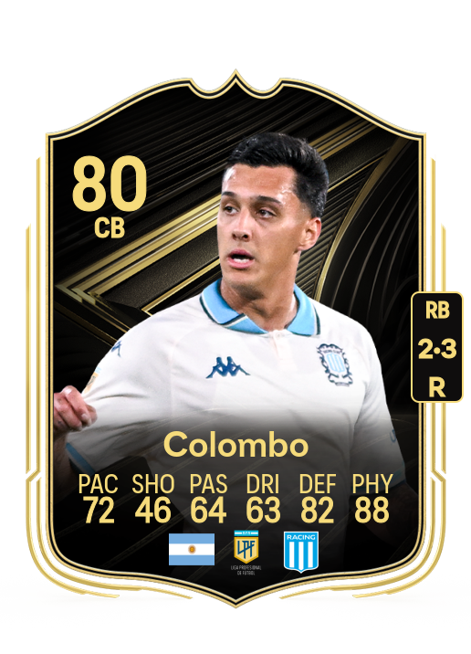 Nazareno Colombo card