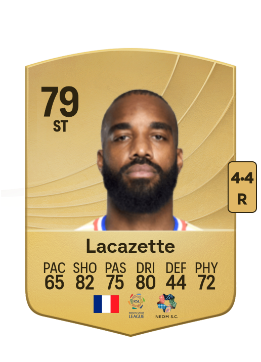 Alexandre Lacazette card