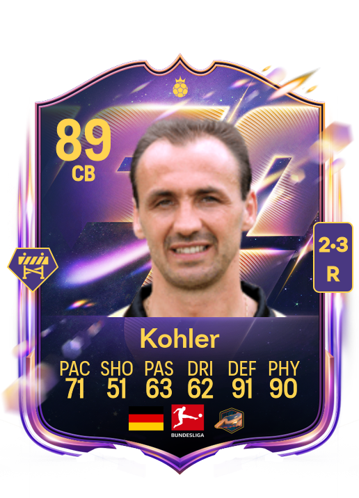 Jürgen Kohler card