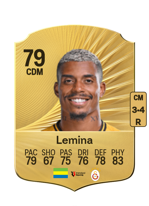 Mario Lemina card