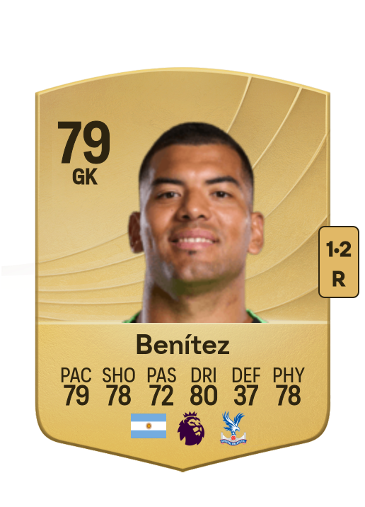 Walter Benítez card