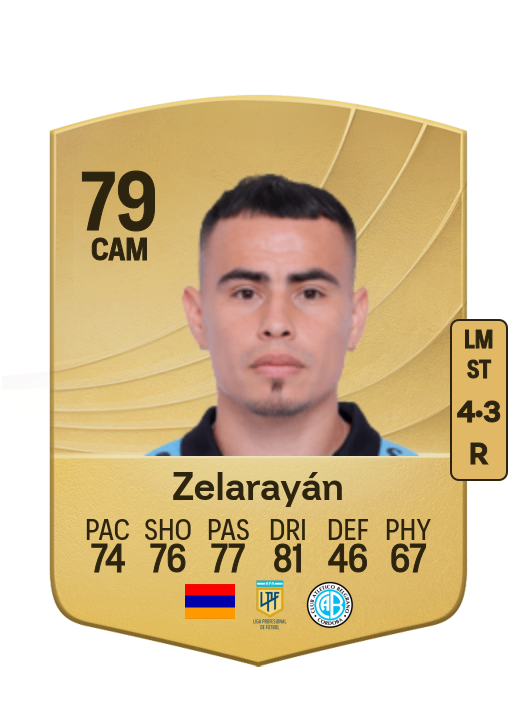 Lucas Zelarayán card