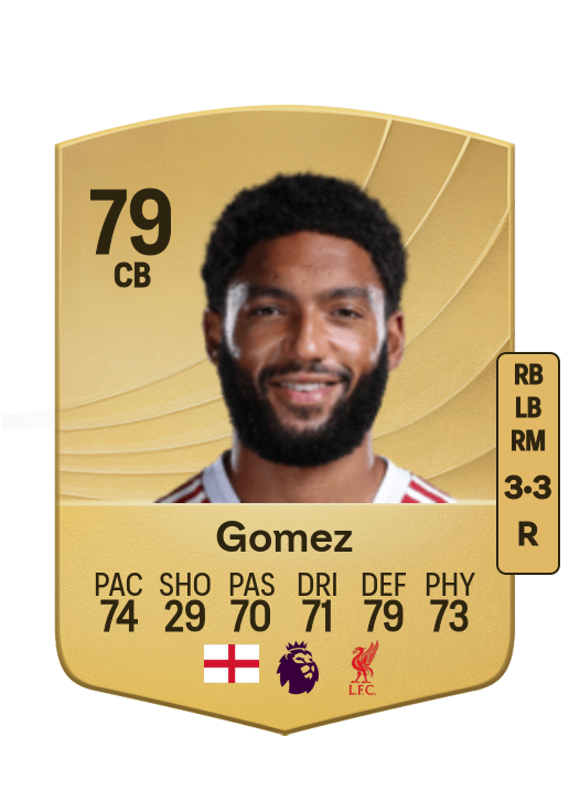 Joe Gomez card