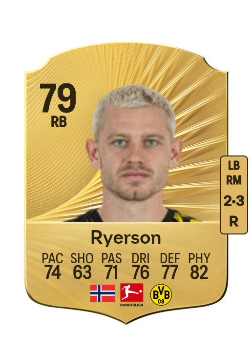 Julian Ryerson card