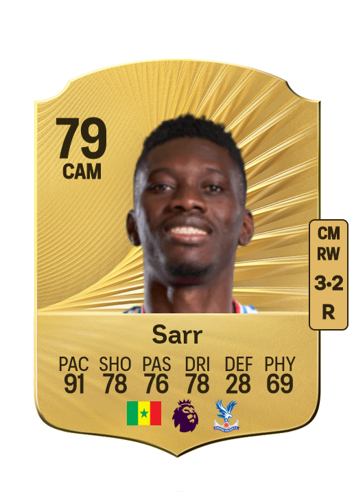 Ismaïla Sarr card