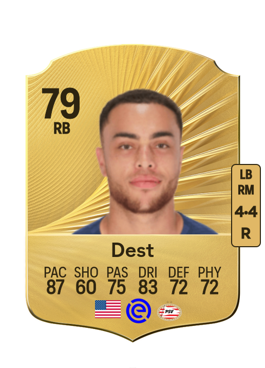 Sergiño Dest card