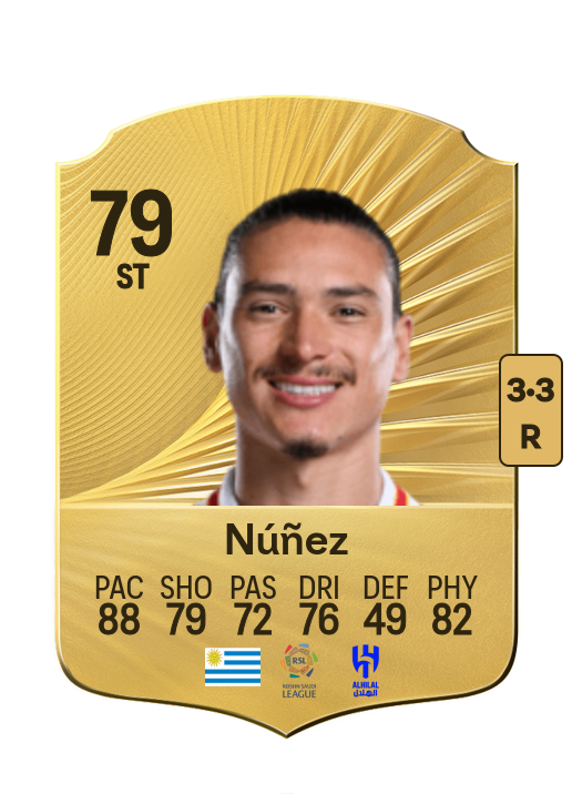 Darwin Núñez card