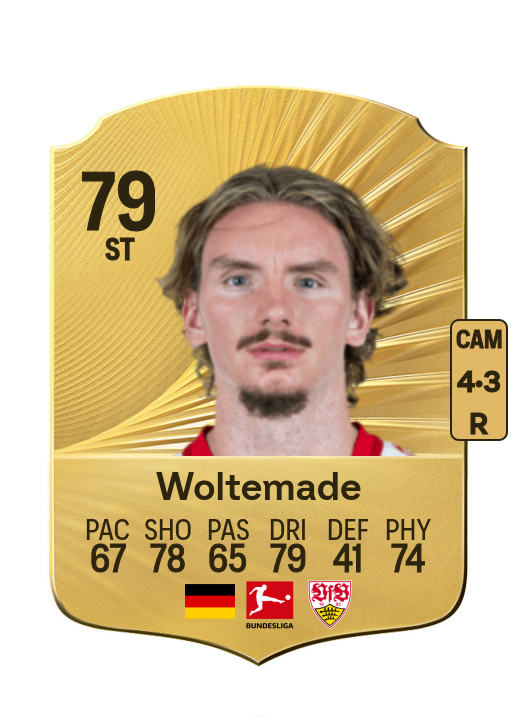 Nick Woltemade card
