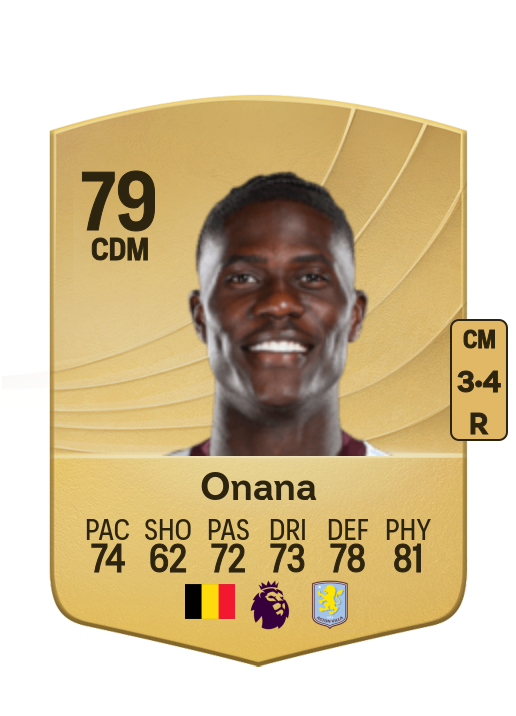 Amadou Onana card