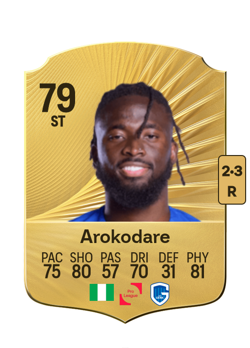 Toluwalase Arokodare card
