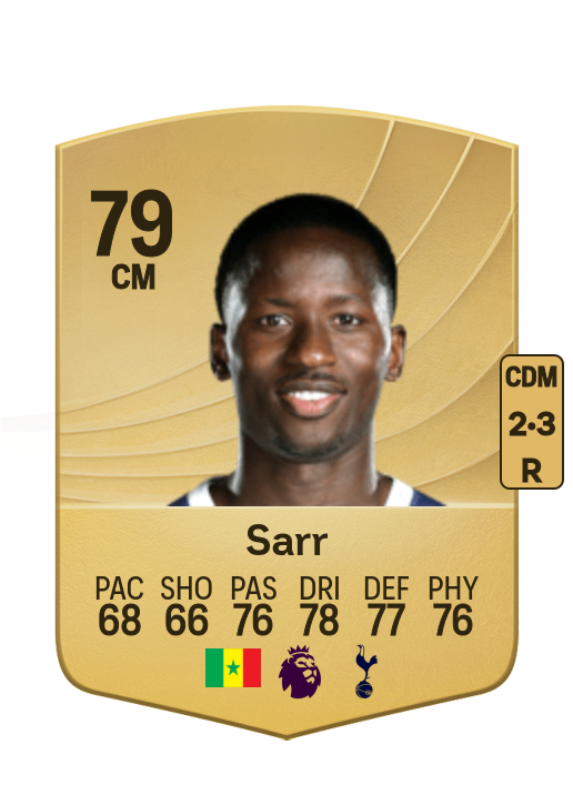 Pape Matar Sarr card