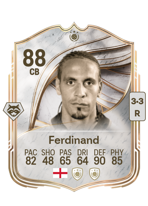 Rio Ferdinand card