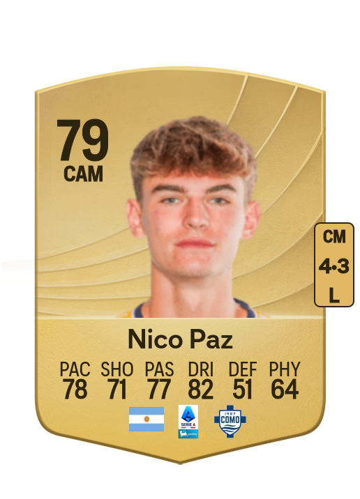 Nicolás Paz Martínez card