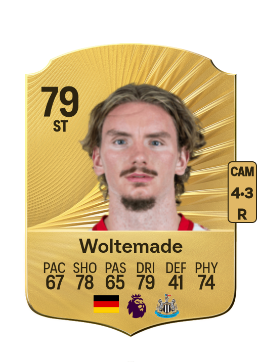 Nick Woltemade card