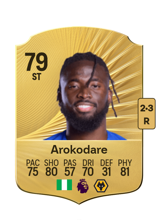 Toluwalase Arokodare card