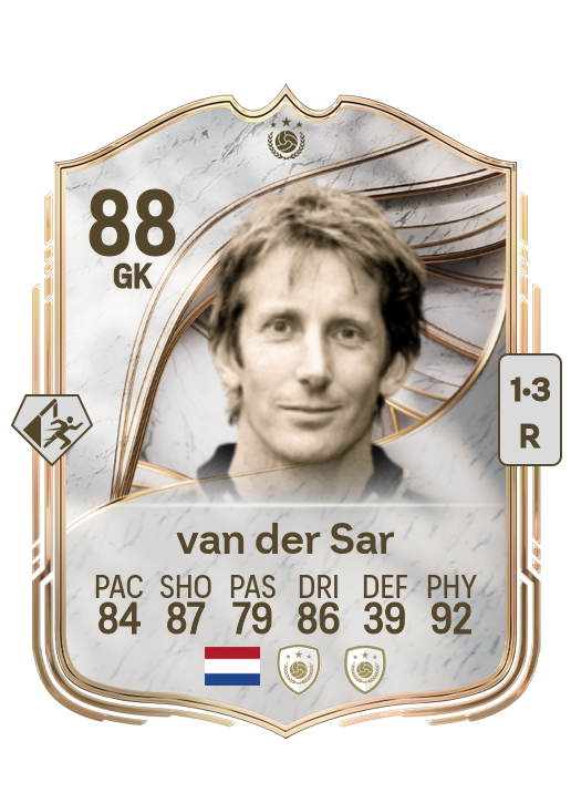 Edwin van der Sar card