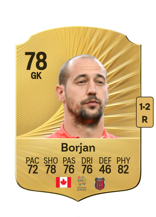 Milan Borjan card