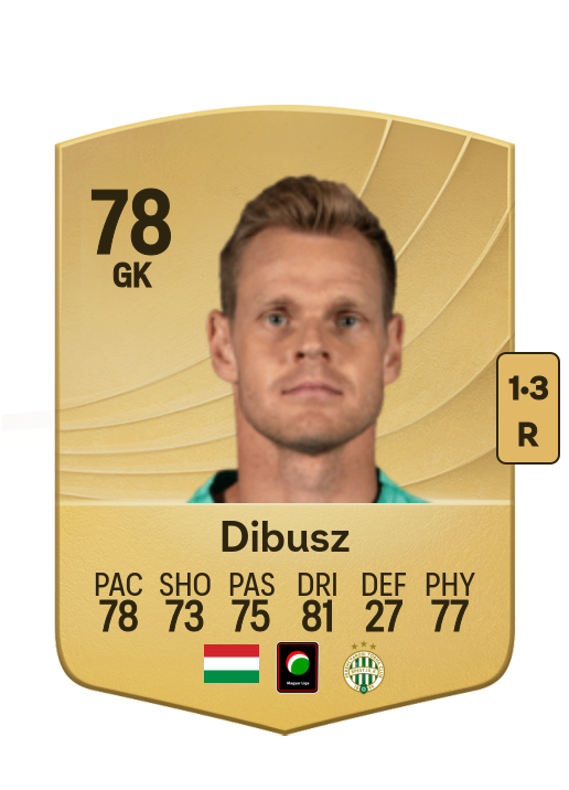 Dénes Dibusz card