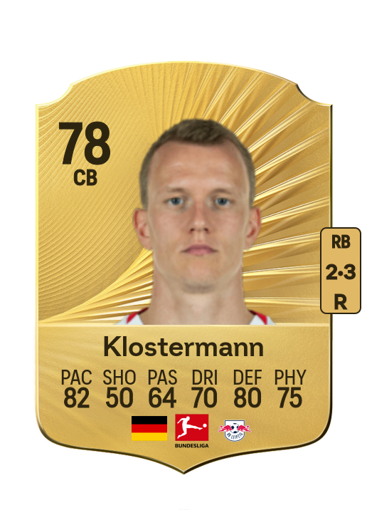 Lukas Klostermann card