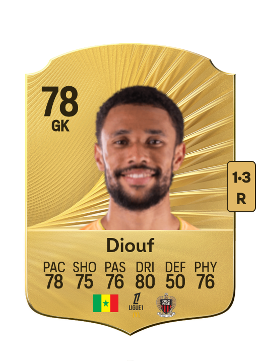 Yehvann Diouf card