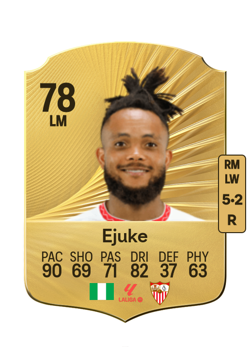 Chidera Ejuke card