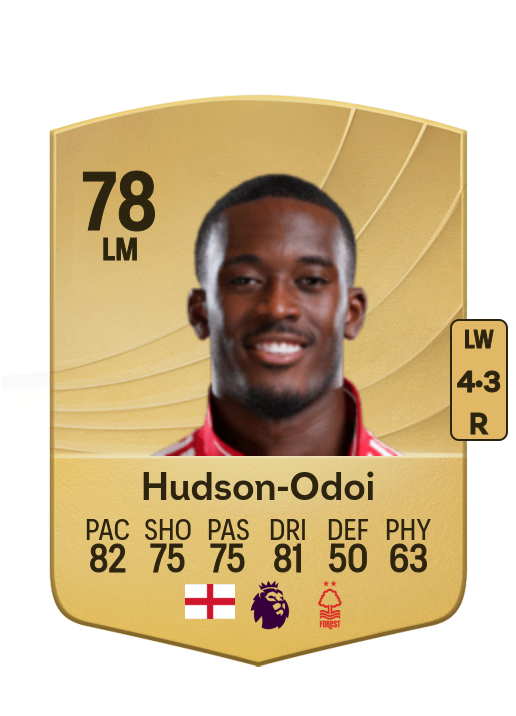Callum Hudson-Odoi card