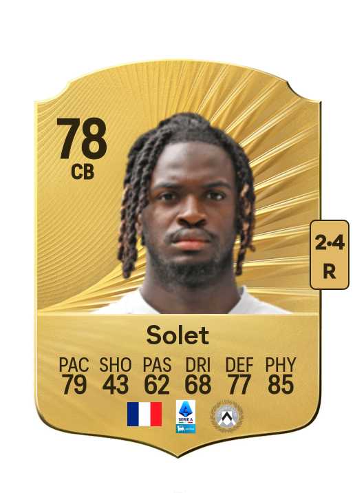 Oumar Solet card