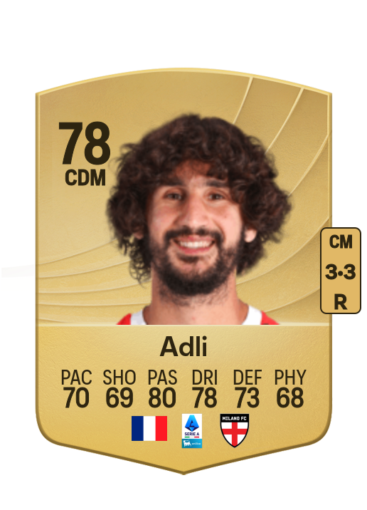 Yacine Adli card