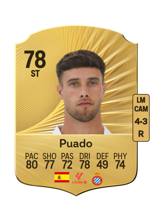 Javier Puado Díaz card
