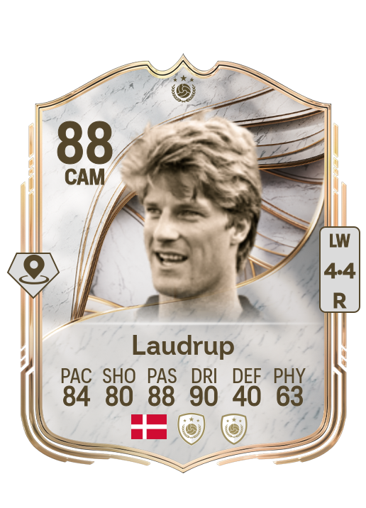 Michael Laudrup card