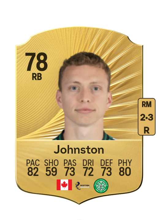 Alistair Johnston card