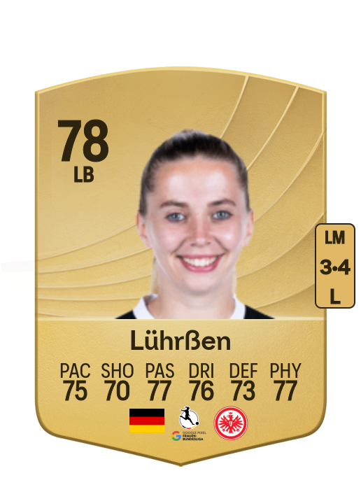 Nina Lührßen card