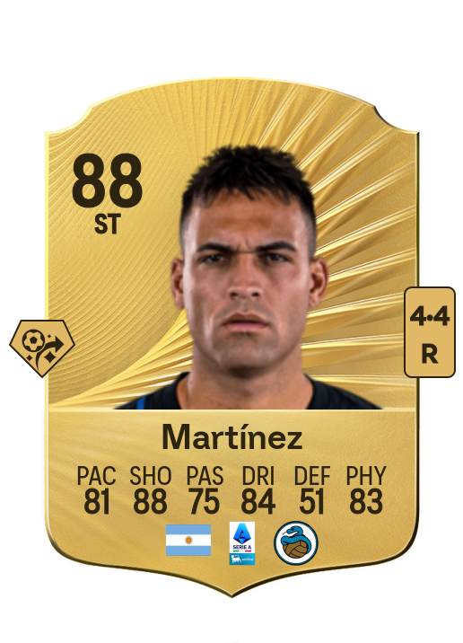 Lautaro Martínez card