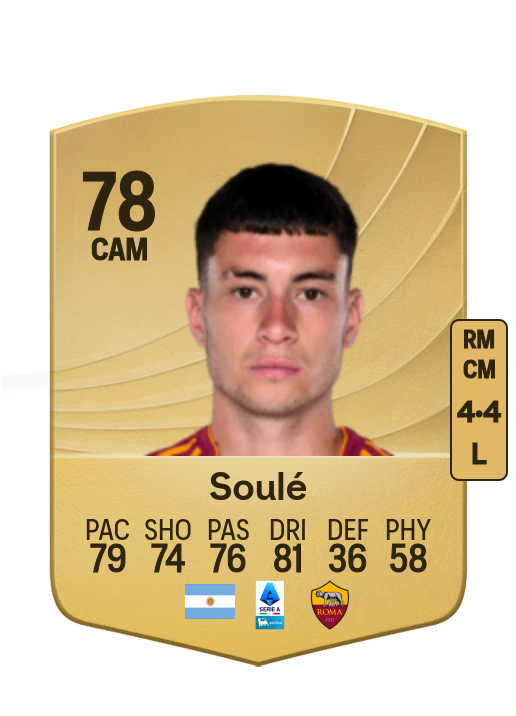 Matías Soulé card