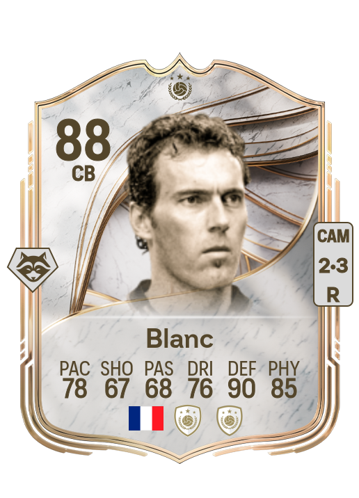 Laurent Blanc card