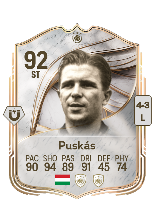 Ferenc Puskás card
