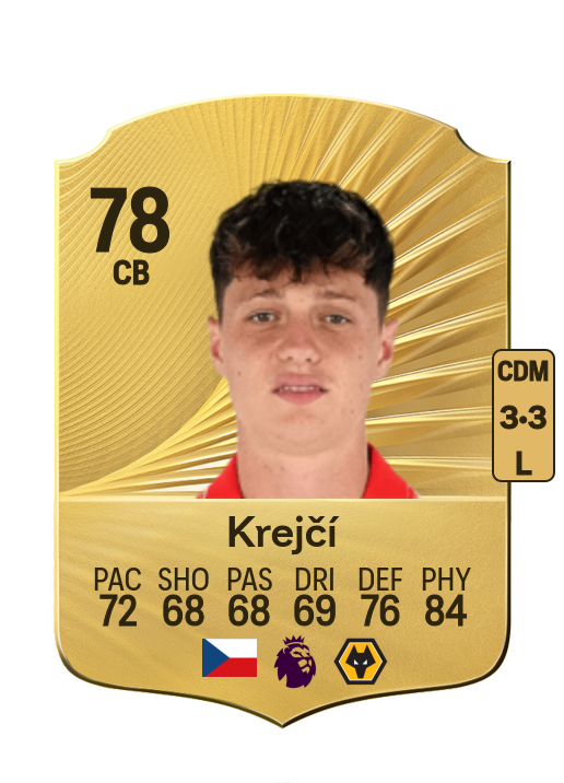 Ladislav Krejčí card