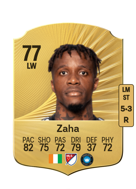 Wilfried Zaha card