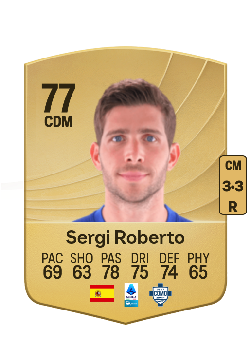 Sergio Roberto Carnicer card