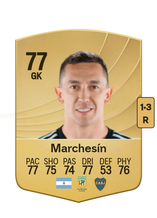 Agustín Marchesín card