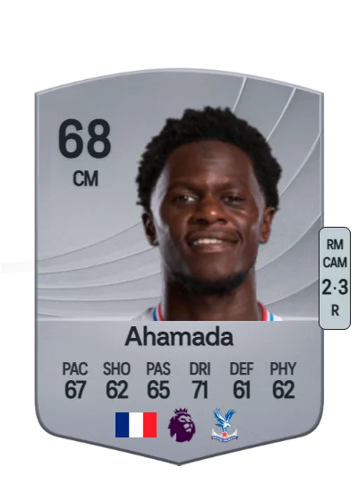 Naouirou Ahamada card