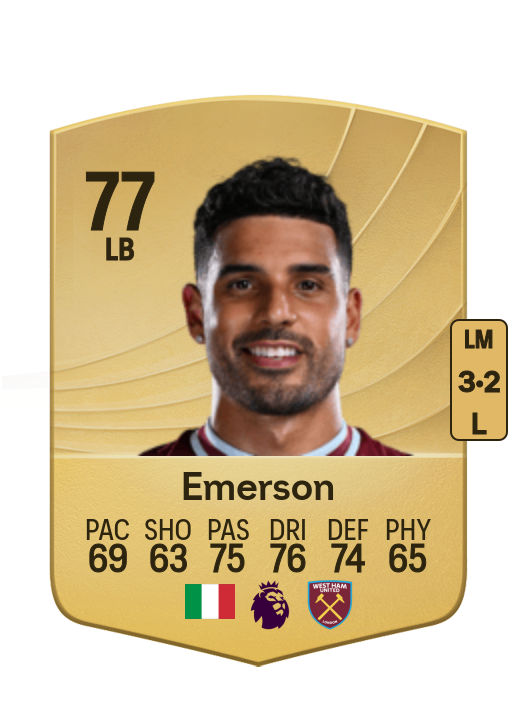 Emerson Palmieri dos Santos card