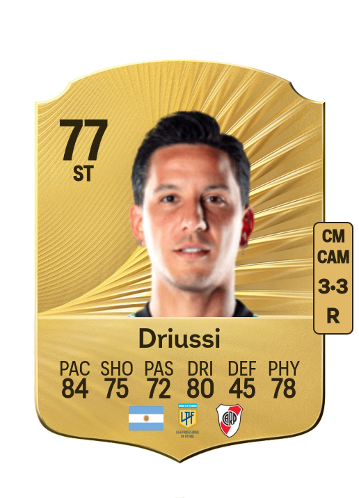 Sebastián Driussi card