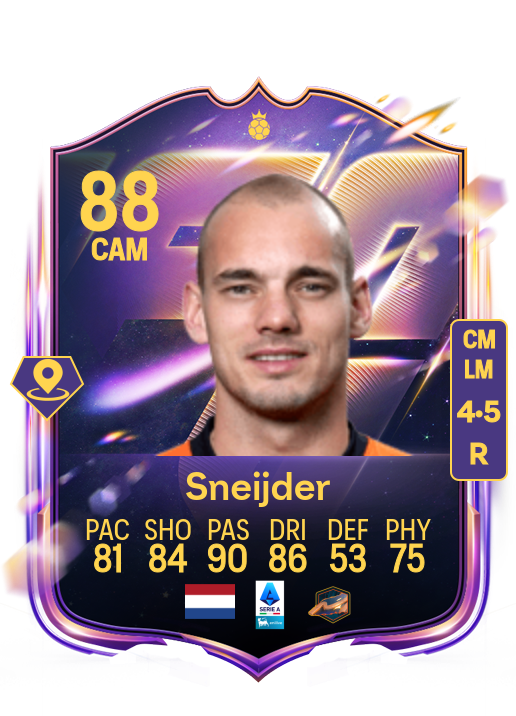 Wesley Sneijder card