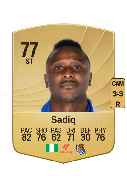 Umar Sadiq card
