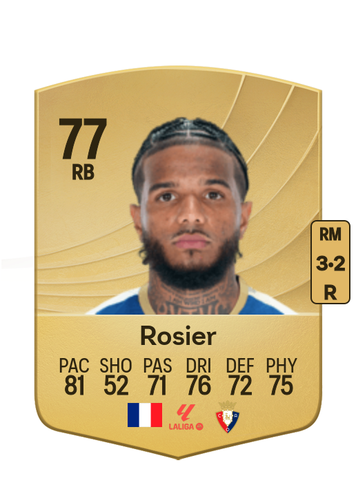Valentin Rosier card
