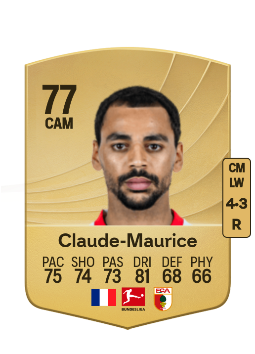 Alexis Claude-Maurice card