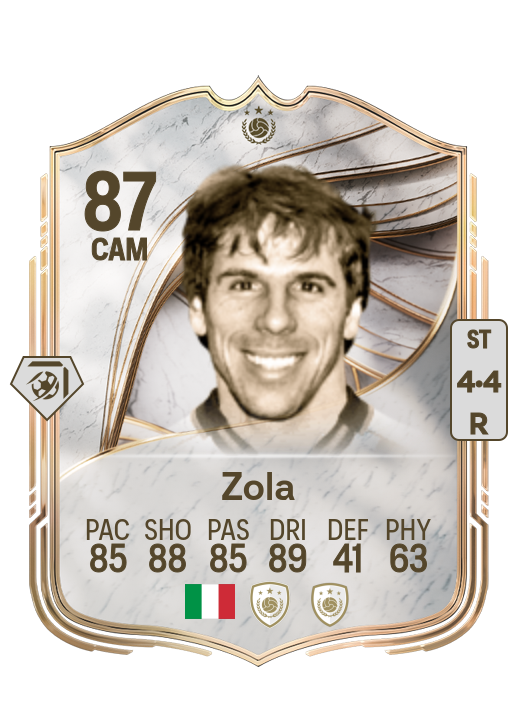 Gianfranco Zola card
