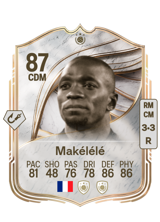 Claude Makélélé card